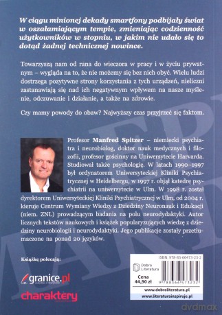 Epidemia smartfonów. Czy jest zagrożeniem dla zdrowia, edukacji i społeczeństwa? - Manfred Spitzer [KSIĄŻKA]