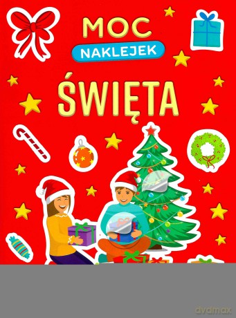Moc naklejek. święta [KSIĄŻKA]