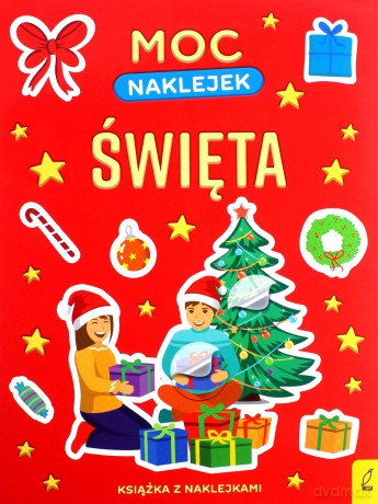 Moc naklejek. święta [KSIĄŻKA]