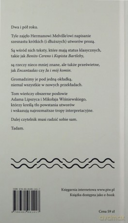 Nowele i opowiadania - Herman Melville [KSIĄŻKA]