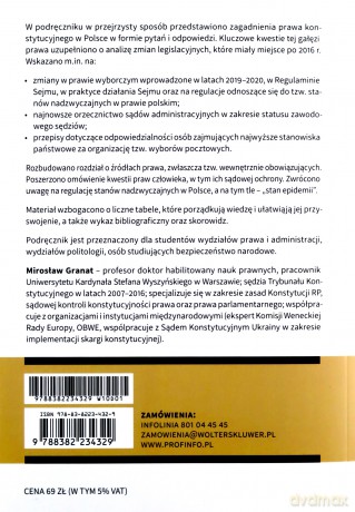 Prawo konstytucyjne. Pytania i odpowiedzi - Mirosław Granat [KSIĄŻKA]