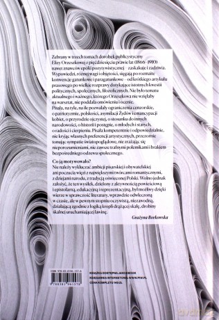 Publicystyka społeczna (Tom 1-3) - Eliza Orzeszkowa [KSIĄŻKA]