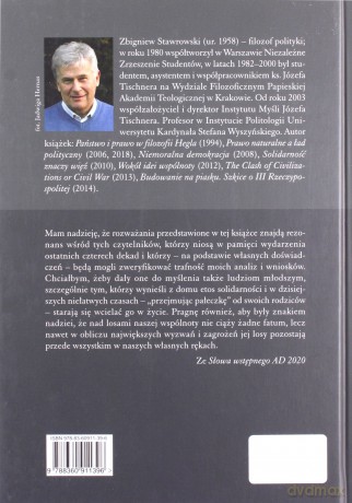Solidarność znaczy więź. AD 2020 - Zbigniew Stawrowski [KSIĄŻKA]