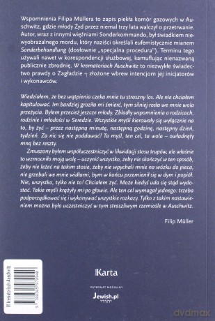 W krematoriach Auschwitz - Filip Muller [KSIĄŻKA]
