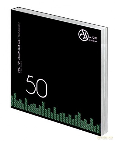 Audio Anatomy: 50x 12 Inch PVC Outer Sleeves (100 Micron)