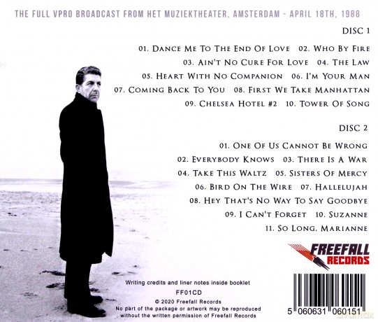 Leonard Cohen: A Poet In Amersterdam [2CD]
