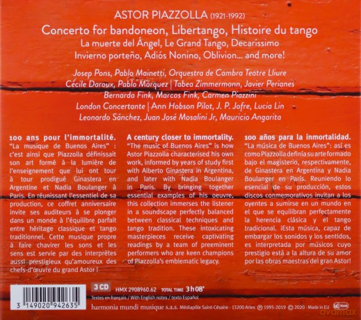 Piazzolla Nuevo Tango [3CD]