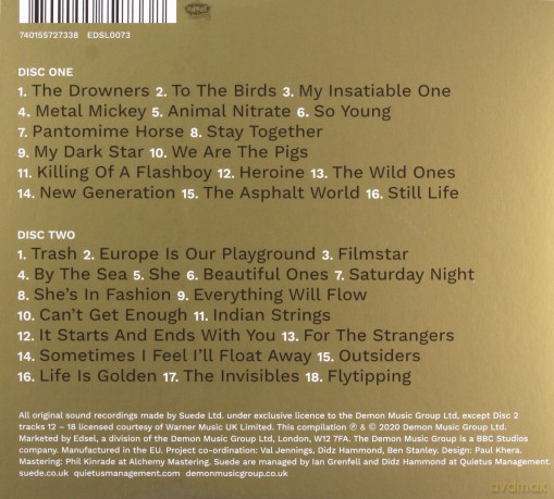 Suede: Beautiful Ones: The Best Of Suede 1992-2018 [2CD]