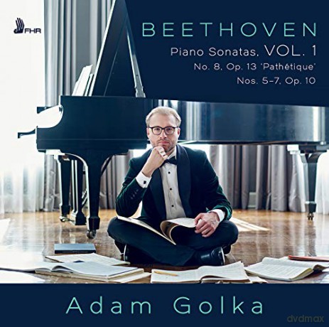 Adam Golka: Beethoven: Piano Sonatas. Vol. 1 [CD]