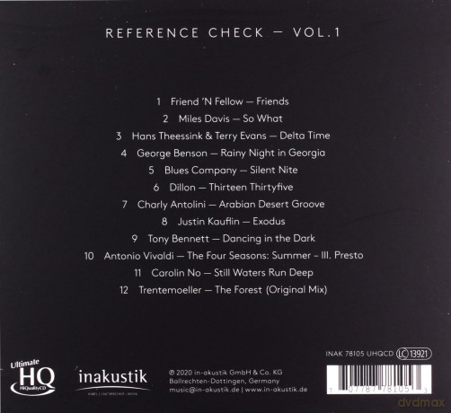 Canton Reference Check - Vol. 1 (UHQCD) [CD]