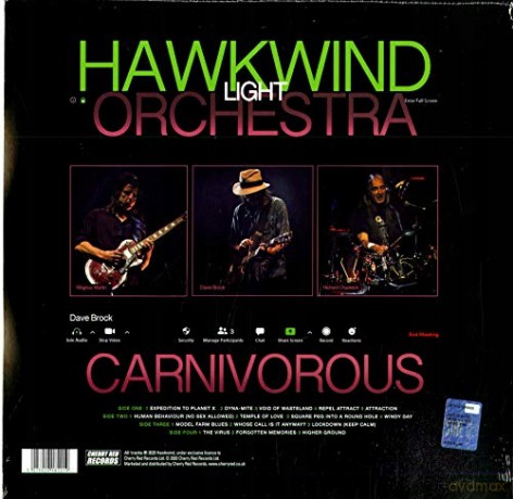 Hawkwind Light Orchestra: Carnivorous (Limited) [2xWinyl]