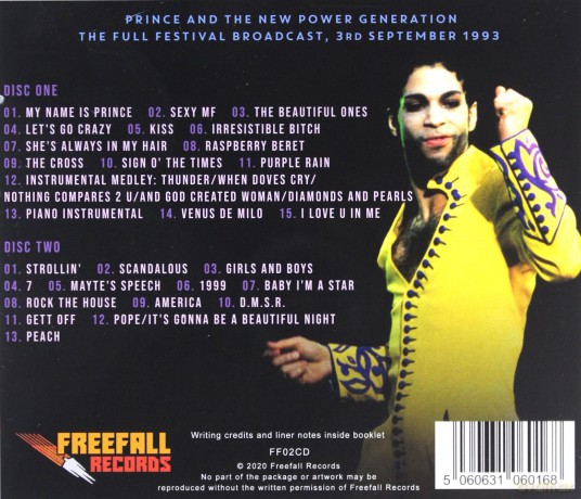 Prince: Caught In The Act [2CD]