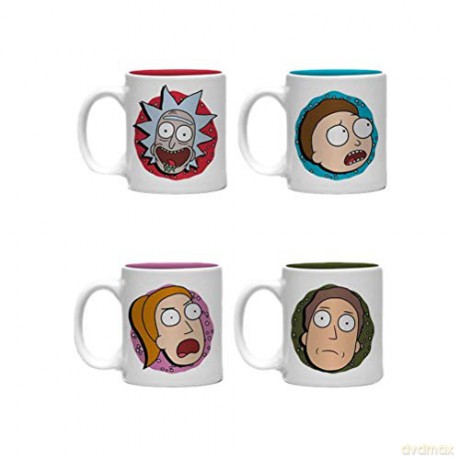 Rick And Morty: Characters (Espresso Kubek Zestaw)