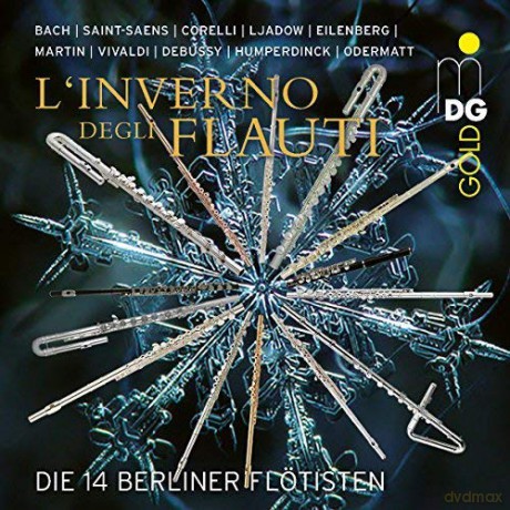 14 Flautists Of The Berliner Philharmoniker: Christmas Favourites From Bach. Saint-Saens. Corelli Etc [CD]