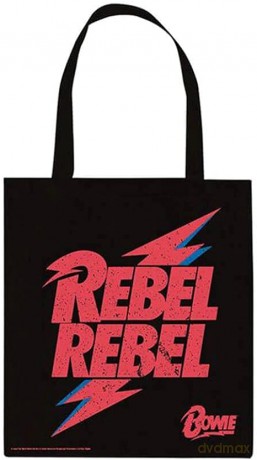 David Bowie: David Bowie Rebel Rebel Cotton Tote Bag