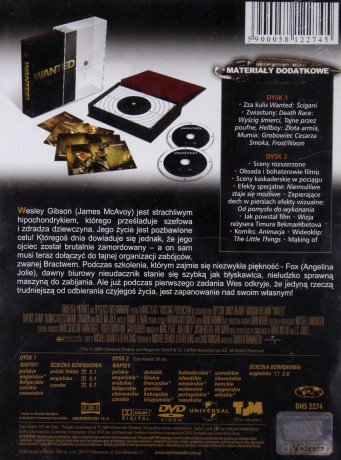 Wanted: Ścigani wydanie kolekcjonerskie [2DVD] 