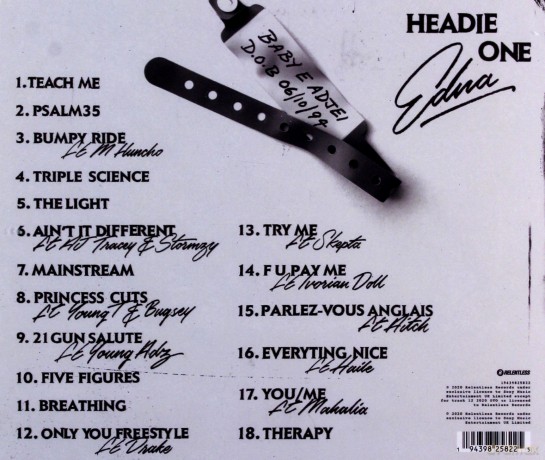 Headie One: Edna [CD]