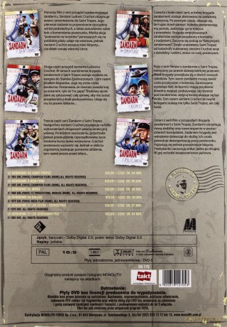 Żandarm BOX 6 filmów [BOX] [6DVD]