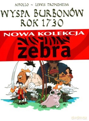 Zebra Wyspa Burbonów Rok 1730 - Appollo [KSIĄŻKA]