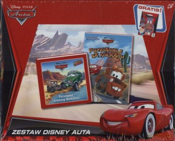 Zestaw Disney Auta (twarda) [KSIĄŻKA]