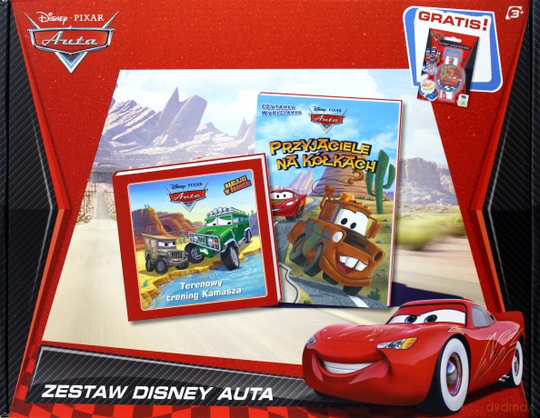 Zestaw Disney Auta (twarda) [KSIĄŻKA]