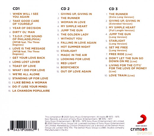 The Three Degrees: Gold [3CD]
