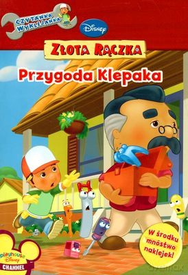 Złota Rączka Przygoda Klepaka Czytanka Wyklejanka [KSIĄŻKA]