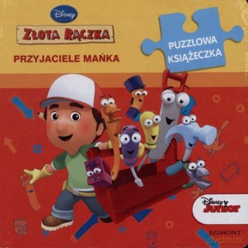 Złota Rączka Przyjaciele Mańka Puzzlowa Książeczka (twarda) [KSIĄŻKA]