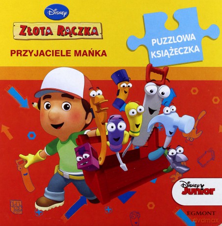 Złota Rączka Przyjaciele Mańka Puzzlowa Książeczka (twarda) [KSIĄŻKA]