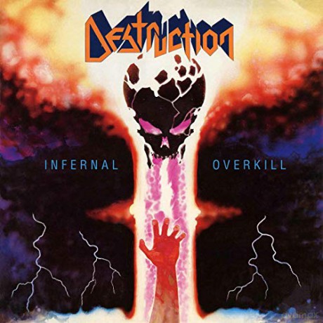 Destruction: Infernal Overkill (Blue) (+Poster) [Winyl]