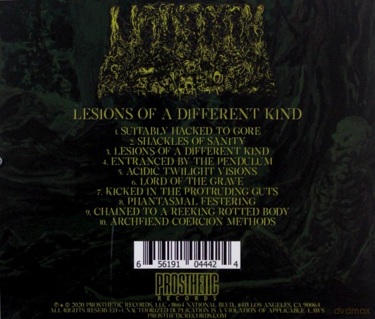 Undeath: Lesions Of A Different Kind [CD]