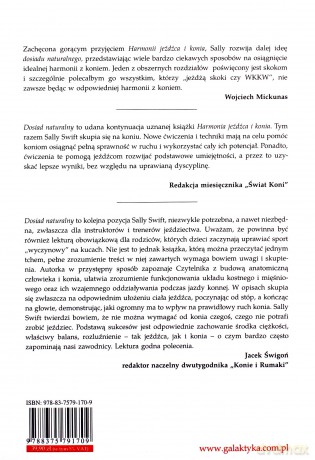 Dosiad Naturalny Harmonia Jeźdźca i Konia 2 Wyd III - Sally Swift [KSIĄŻKA]