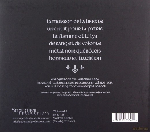 Forteresse: Metal Noir Quebecois [CD]