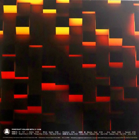 C418: Minecraft Volume Beta (Colorued) [2xWinyl]