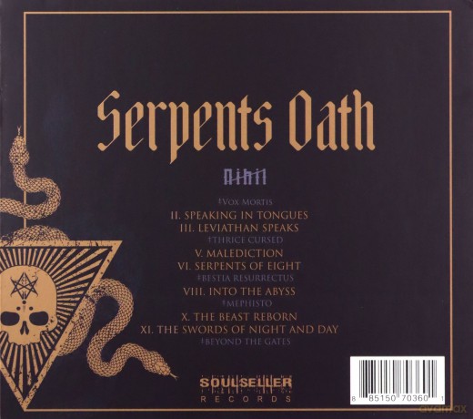 Serpents Oath: Nihil [CD]