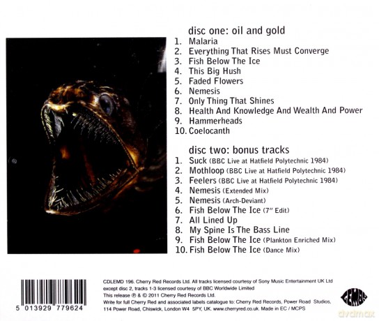 Shriekback: Oil And Gold [2CD]