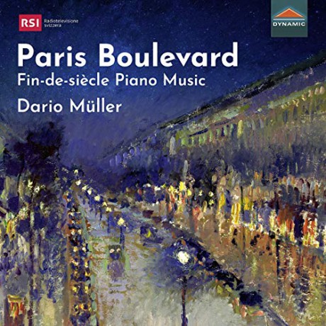 Dario Muller: Paris Boulevard: Fin-De-Siecle - Piano Music [CD]