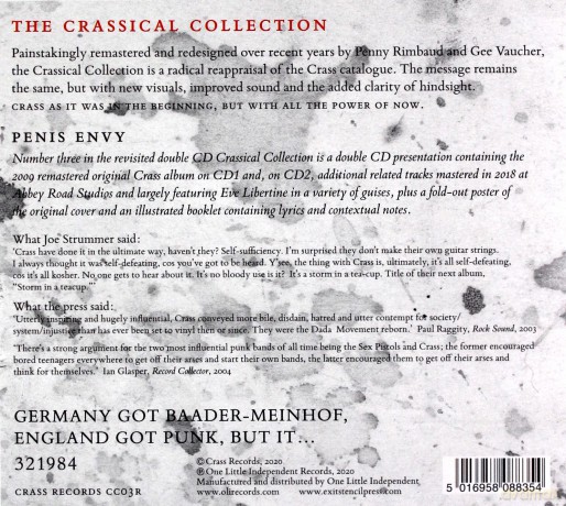 Crass: Penis Envy (Crassical Collection) [2CD]