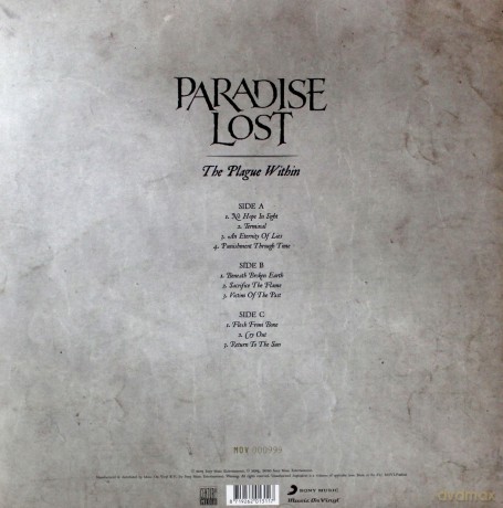 Paradise Lost: Plague Within (Coloured) [2xWinyl]