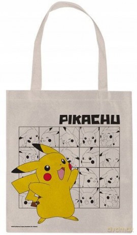 Pokemon: Pokemon Pikachu bawełniana torba materiałowa