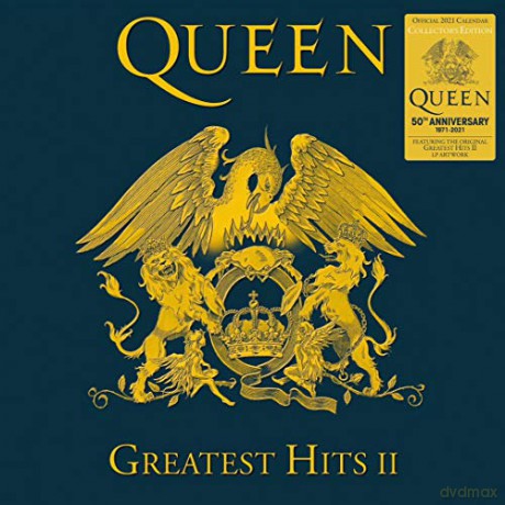 Queen: Queen Collectors Edition Record Sleeve Official 2021 Calendar [KALENDARZ]
