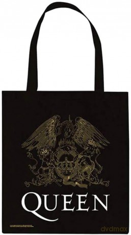 Queen: Queen Crest Cotton Tote Bag
