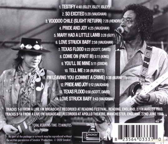 Stevie Ray Vaughan: Reading Festival 1983 [CD]