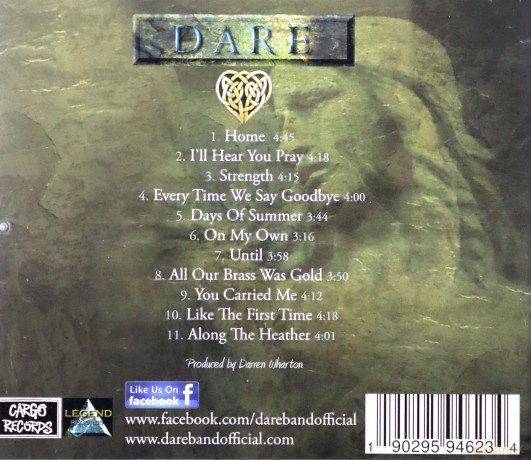 Dare: Sacred Ground [CD]