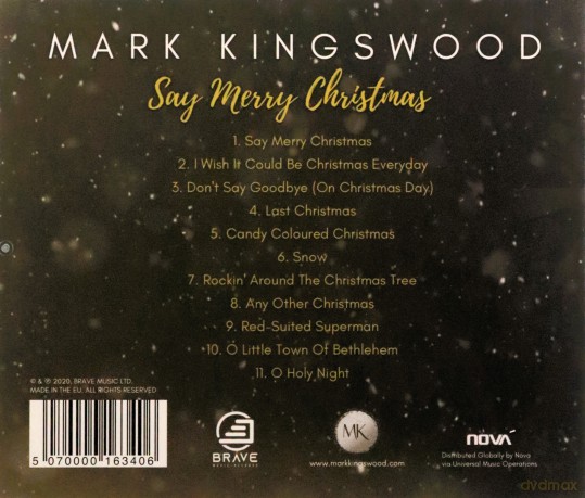 Mark Kingswood: Say Merry Christmas [CD]