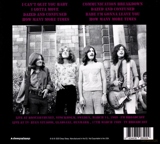 Led Zeppelin: Scandinavian Broadcast. 1969 [CD]