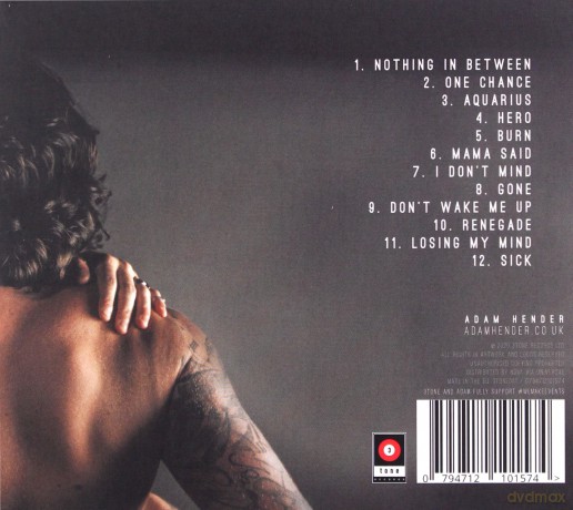 Adam Hender: Sick [CD]