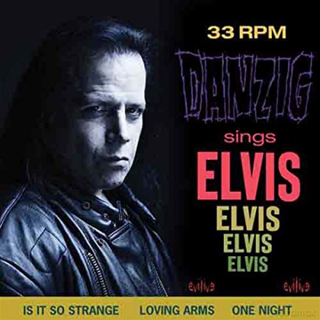 Danzig: Sings Elvis (Blue) [Winyl]