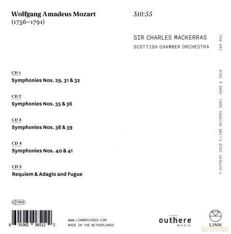 Scottish Chamber Orchestra: Sir Charles Mackerras Conducts [5CD]