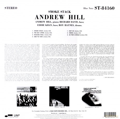 Andrew Hill: Smoke Stack [Winyl]
